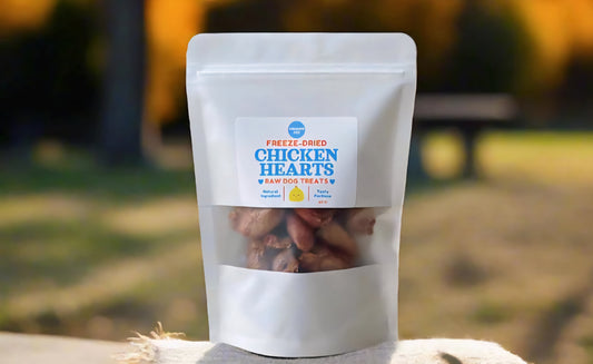 Freeze-Dried Chicken Hearts